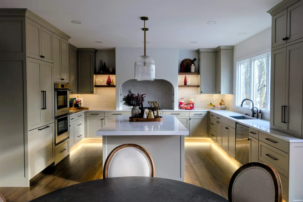 kitchen after remodel in toledo ohio