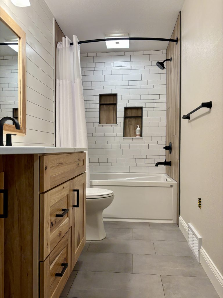 Bathroom remodel in Napoleon Ohio