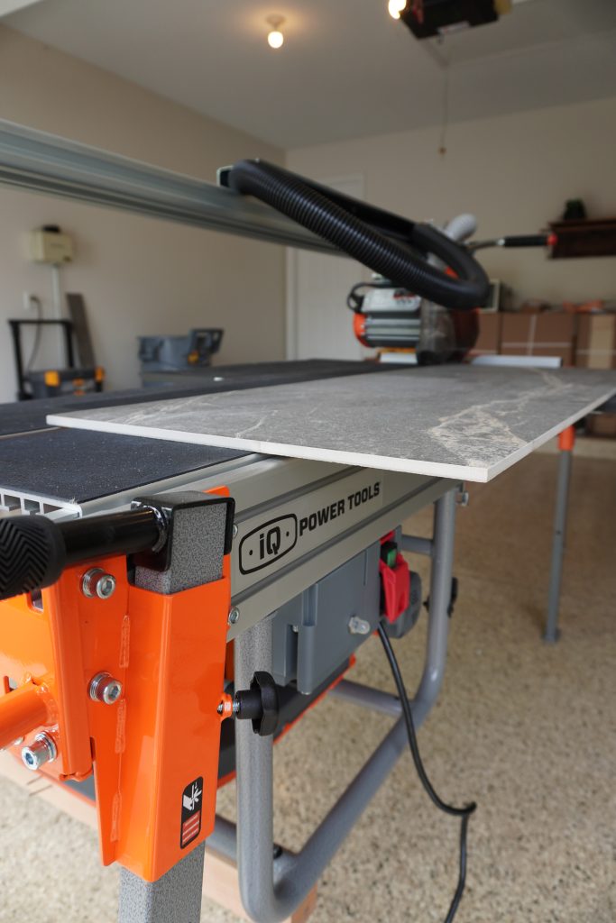 iQ Power Tools saw for large format tile