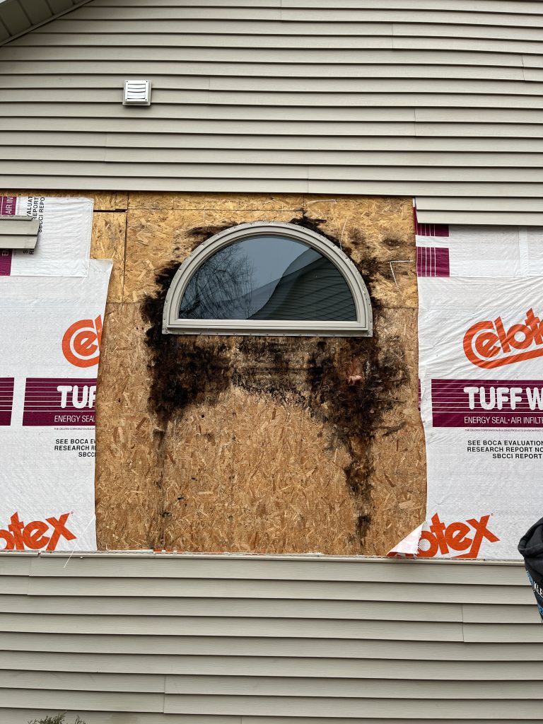 water damage in bathroom remodel northwest ohio