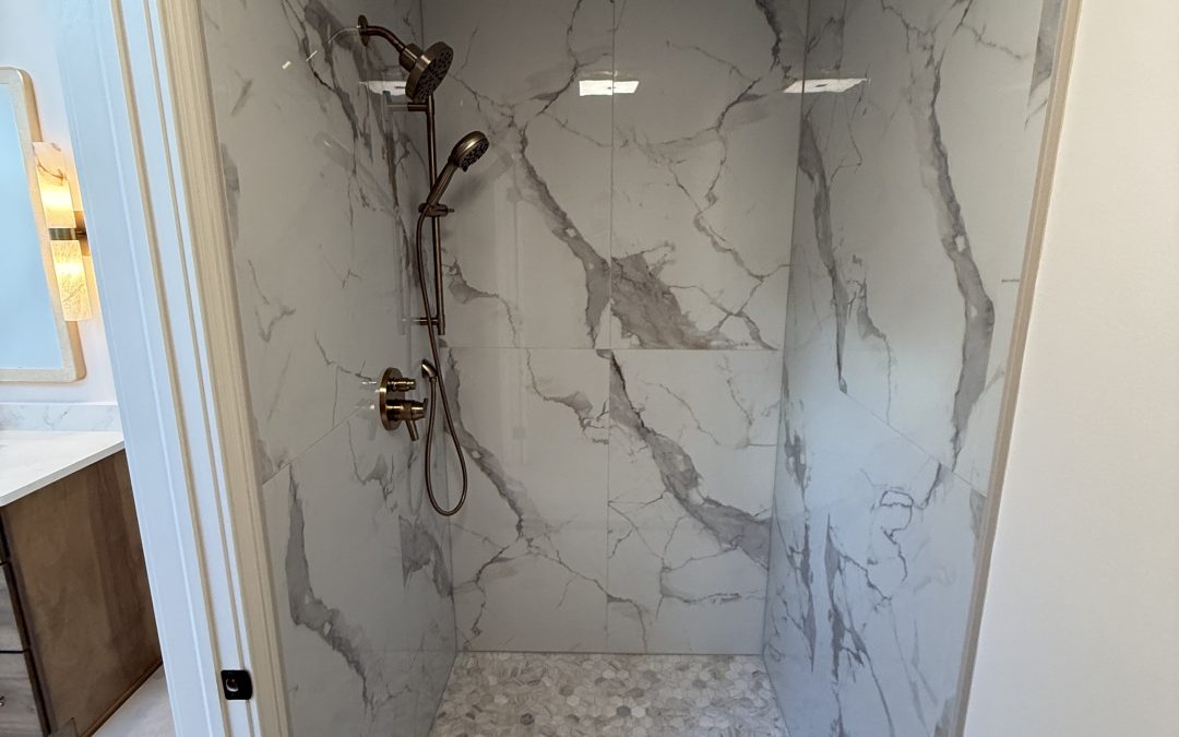 Luxury Primary Bathroom Remodel | Northwest Ohio Before & After