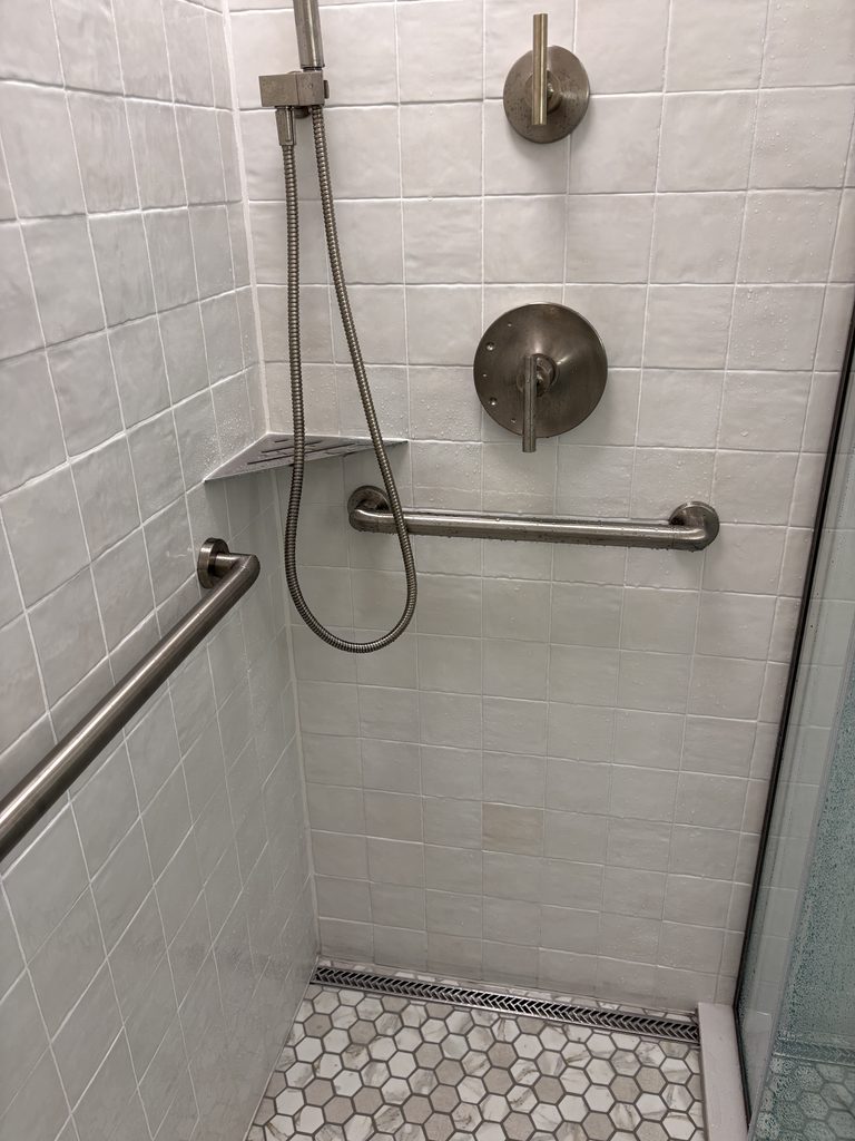 older home bathroom remodel in Toledo Ohio